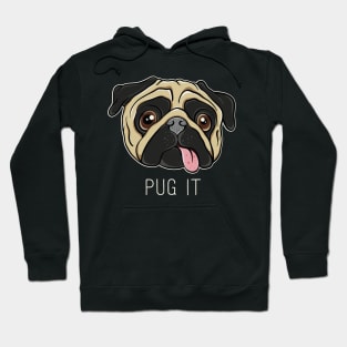 Sarcastic Quote Potato Dog Pug Face Hoodie